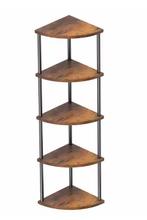 Industriële Hoekkast – 4/5 Lagen Hout en Metaal Opbergrek, Verzenden, Nieuw