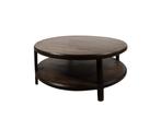 Salontafel Jumbo rond mangohout Ø100 cm - walnoot, Ophalen of Verzenden, Nieuw