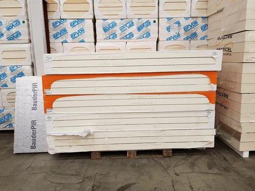 B-keus PIR 2-zijdig aluminium 2400x1200x90mm Rd: 4,09, Doe-het-zelf en Verbouw, Isolatie en Afdichting, Ophalen of Verzenden