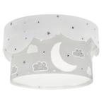 Grijze kinderkamer plafondlamp kunststof, Dromenland