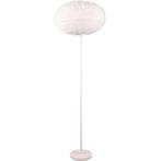 LED Vloerlamp - Trion Fluffy - E27 Fitting - Rond - Taupe -, Huis en Inrichting, Lampen | Vloerlampen, Ophalen of Verzenden, Nieuw