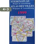 Stedenatlas Belgie & Luxemburg = Atlas des villes Belgique &, Verzenden, Gelezen