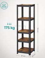 Industriëel Metalen Opbergrek met 5 Planken – Extra Stevig, Verzenden, Nieuw in verpakking