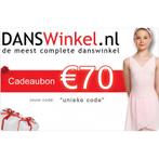 Danswinkel cadeaubon 70 Euro, Nieuw, Verzenden