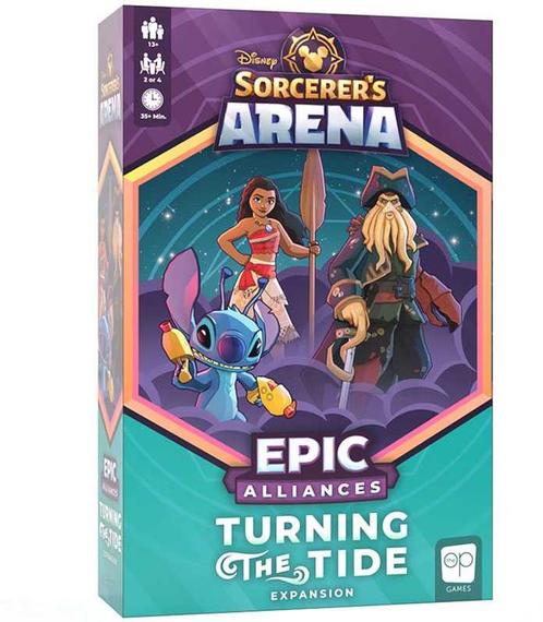 Disney Sorcerers Arena - Turning The Tide Expansion |, Hobby en Vrije tijd, Gezelschapsspellen | Kaartspellen, Nieuw, Verzenden