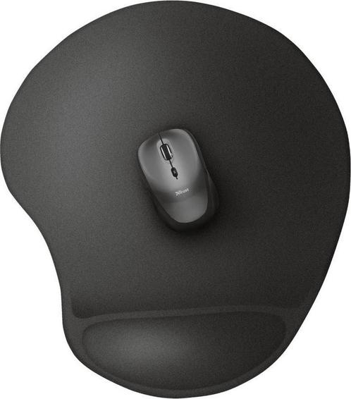 Trust Bigfoot XL - Gel Muismat Zwart, Computers en Software, Muizen, Verzenden