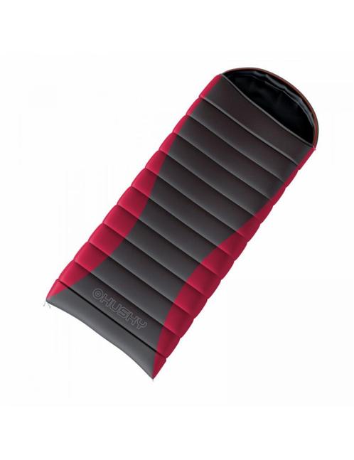Husky slaapzak dekenmodel Drumy -10°C 220 x 85 cm - Grijs, Caravans en Kamperen, Slaapzakken, Nieuw, Verzenden