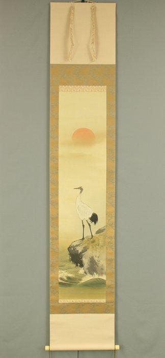 Rising Sun and Crane with Box - Imai Keiju  (1891-1967), Antiek en Kunst, Antiek | Overige Antiek