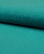 Linnen Stone-Washed Emerald, Hobby en Vrije tijd, Stoffen en Lappen, Nieuw, Overige kleuren