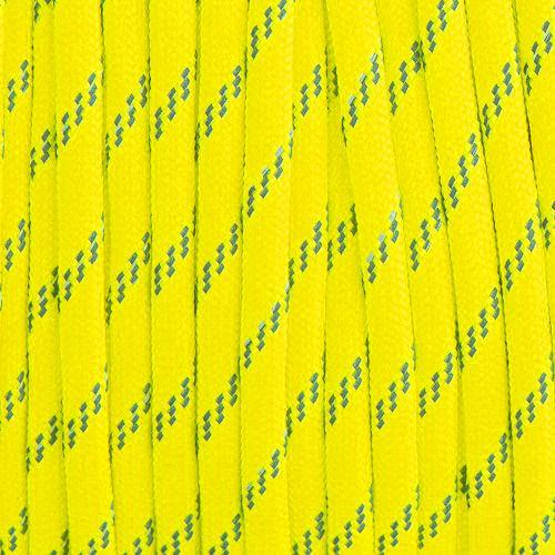 Rol 100 meter - Geel Reflecterend Paracord 550 - #69, Hobby en Vrije tijd, Kralen en Sieraden maken, Draad, Nieuw, Ophalen of Verzenden