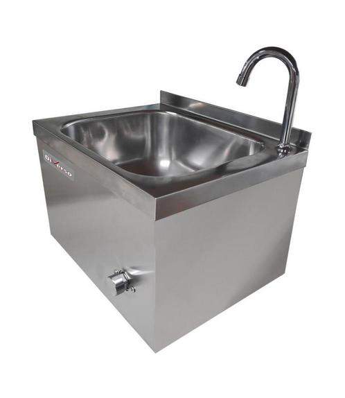 RVS Wastafel met kniebediening en mengkraan, Zakelijke goederen, Horeca | Keukenapparatuur, Nieuw in verpakking, Verzenden