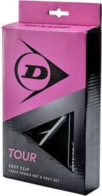 Dunlop - Tafeltennis - Tour Net &amp; Post Set, Sport en Fitness, Tafeltennis, Ophalen of Verzenden, Zo goed als nieuw