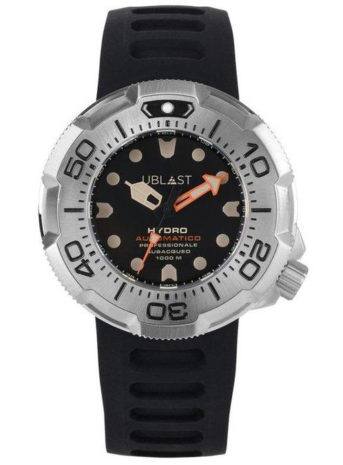 Ublast - Hydro - REF.UBHDR46BK - Automatic - Sub 100 ATM -, Sieraden, Tassen en Uiterlijk, Horloges | Heren