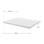 Topper / Matrastopper / Topmatras - 140 x 200 cm - H2 / H3 -, Verzenden, Nieuw