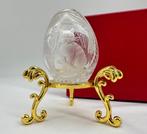 Fabergé ei - Fabergé Ltd. – Crystal Egg “Cat” – Signed &, Antiek en Kunst
