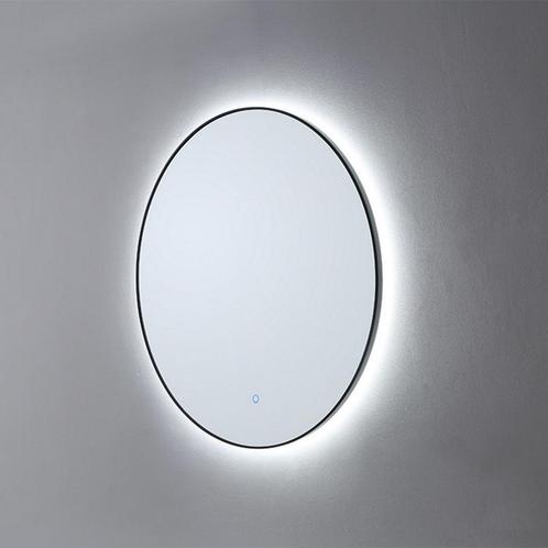 Badkamerspiegel Sanilux Rond LED 3 Kleuren Instelbaar, Huis en Inrichting, Woonaccessoires | Spiegels, Nieuw, Rond, Minder dan 100 cm