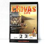 Chivas Regal eeuwigdurende kalender - Reclamebord - Metaal