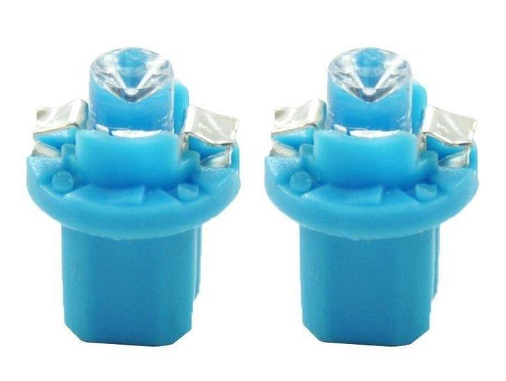 B8.5d auto lamp 2 stuks  blauw | LED dashboardverlichting -, Huis en Inrichting, Lampen | Overige, Nieuw, Verzenden