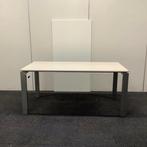 Samas Slinger Bureau  tafel 160x80 cm, Ahorn - grijs, In hoogte verstelbaar, Gebruikt, Ophalen of Verzenden, Bureau