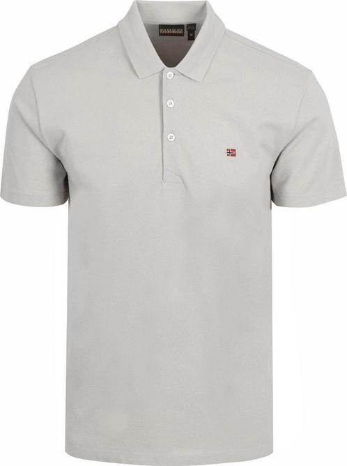 Napapijri Ealis Polo Grijs maat 3XL Heren, Kleding | Heren, Polo's, Grijs, Nieuw, Overige maten, Verzenden