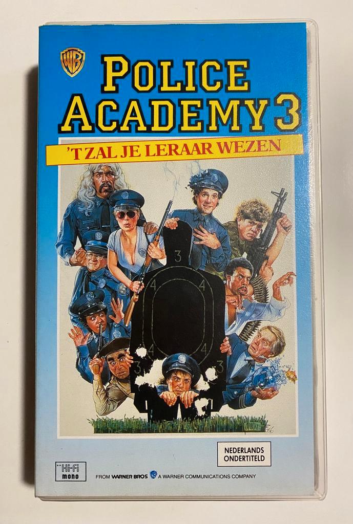POLICE ACADEMY 3 BACK IN TRAINING (VHS), Cd's en Dvd's, VHS | Film, Gebruikt, Verzenden
