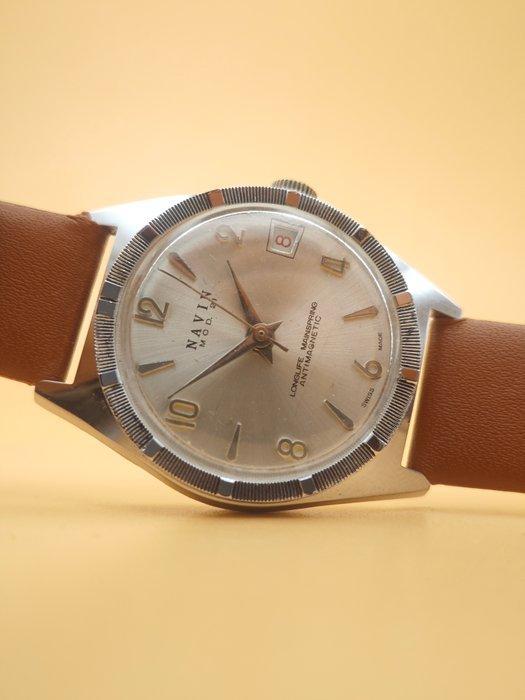 Navin - Date - Zonder Minimumprijs - Heren - 1970-1979, Sieraden, Tassen en Uiterlijk, Horloges | Heren
