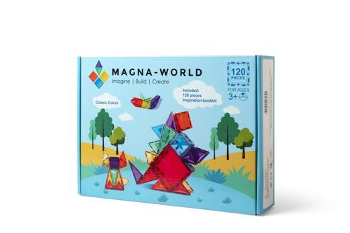 Magna-World® Magnetische Bouwstenen | Magnetische tegels, Kinderen en Baby's, Speelgoed | Bouwstenen, Nieuw, Overige merken, Verzenden