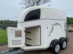 Degelijke Bockmann Comfort 2-paards Alu bodem en zadelkamer!, Dieren en Toebehoren, Paarden en Pony's | Trailers en Aanhangwagens
