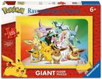 Giant Floor Puzzel - Pokemon (125 stukjes) | Ravensburger -, Verzenden, Nieuw