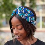 Haarband / Hoofdband in Afrikaanse print (losse pasvorm) - B, Nieuw, Ophalen of Verzenden