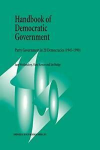 Handbook of Democratic Government : Party Gover. Woldendorp,, Boeken, Overige Boeken, Zo goed als nieuw, Verzenden