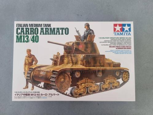 Tamiya 35296 Carro Armato M13/40 1:35, Hobby en Vrije tijd, Modelbouw | Auto's en Voertuigen, Tamiya, Verzenden