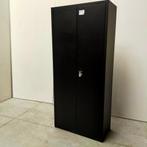NIEUWE draaideurkast zwart - 180x80x38 cm, Ophalen of Verzenden, Nieuw in verpakking
