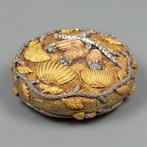 Paolo Cazzaniga (Rome) - Compact - Doos - 18 kt goud -