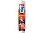 Soudal - Fix-All High Tack - Montagelijm - Grijs Aluminium -, Verzenden, Zo goed als nieuw