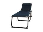 Travellife Barletta kampeer- tuinligbed Relax blauw, Caravans en Kamperen, Nieuw