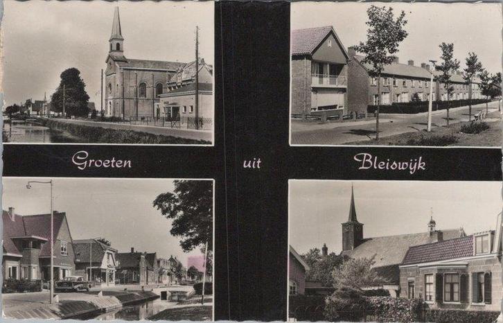 BLEISWIJK - Meerluik Groeten uit Bleiswijk, Verzamelen, Ansichtkaarten | Nederland, Verzenden
