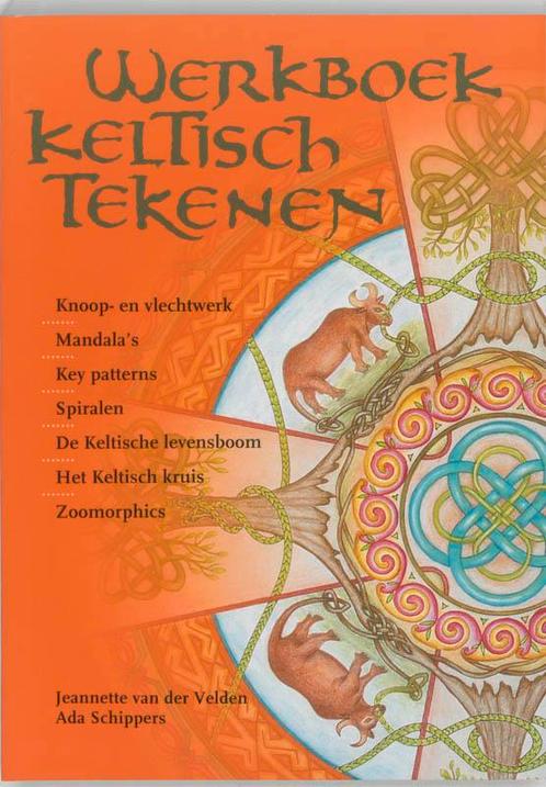 Werkboek Keltisch tekenen 9789077247198 J. van der Velden, Boeken, Esoterie en Spiritualiteit, Gelezen, Verzenden