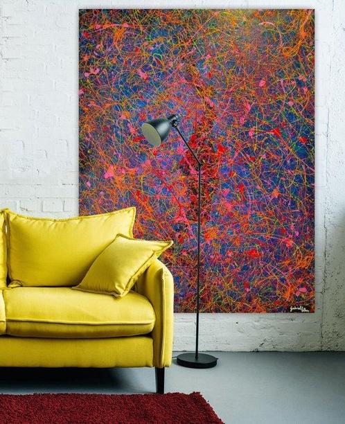 Gabriel Alba - Psicodelia 09 XXL NO RESERVE, Antiek en Kunst, Kunst | Schilderijen | Modern