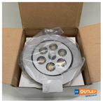 Bieden: Allpa 6-led downlight led spot 12/24V - 00217--WH, Watersport en Boten, Ophalen of Verzenden, Nieuw, Elektra en Verlichting