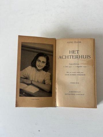 Anne Frank - Het Achterhuis [Tweede Druk] - 1947 beschikbaar voor biedingen
