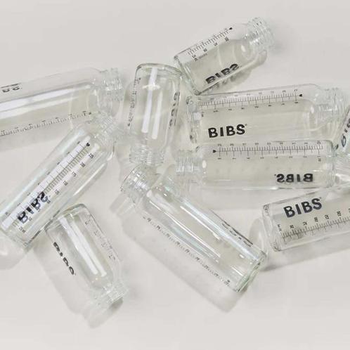 BIBS Babyfles Glas - 225ml - Ivory, Sieraden, Tassen en Uiterlijk, Uiterlijk | Haarverzorging, Overige typen, Nieuw, Ophalen of Verzenden