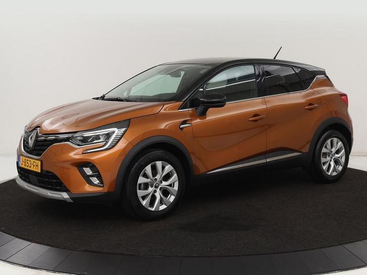 Zakelijke Lease |  Renault Captur 1.0 TCe Intens | 1e eigena, Auto's, Renault, Onderhoudsboekje, Lease, Handgeschakeld, SUV of Terreinwagen