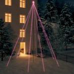 vidaXL LED-kerstboom Binnen Buiten 1300 LEDs kleurrijk 8 m, Verzenden, Nieuw