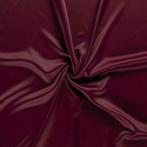 30 meter verduisterende stof donker bordeaux, 120 cm of meer, Ophalen of Verzenden, Polyester, Rood