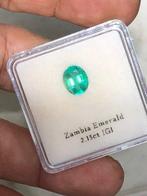 1 pcs Groen Smaragd - 2.15 ct - International Gemological, Sieraden, Tassen en Uiterlijk, Nieuw