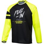Cross shirt Pull In Solid Fluo Geel | MAAT SMALL / LARGE, Verzenden, Nieuw met kaartje, Motorcrosskleding, Pull-In