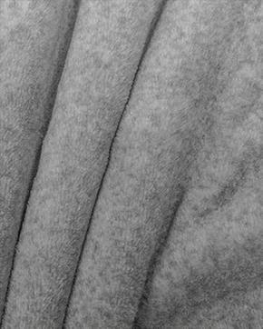 Snuggle Fleece Lichtgrijs, Hobby en Vrije tijd, Stoffen en Lappen, Grijs, Nieuw
