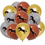 16 latex ballonnen Paarden 30 cm, Verzenden, Nieuw, Overige soorten