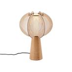 Japandi tafellamp beige 45cm - Gertie, Huis en Inrichting, Lampen | Tafellampen, Nieuw, Overige materialen, Japandi, Minder dan 50 cm